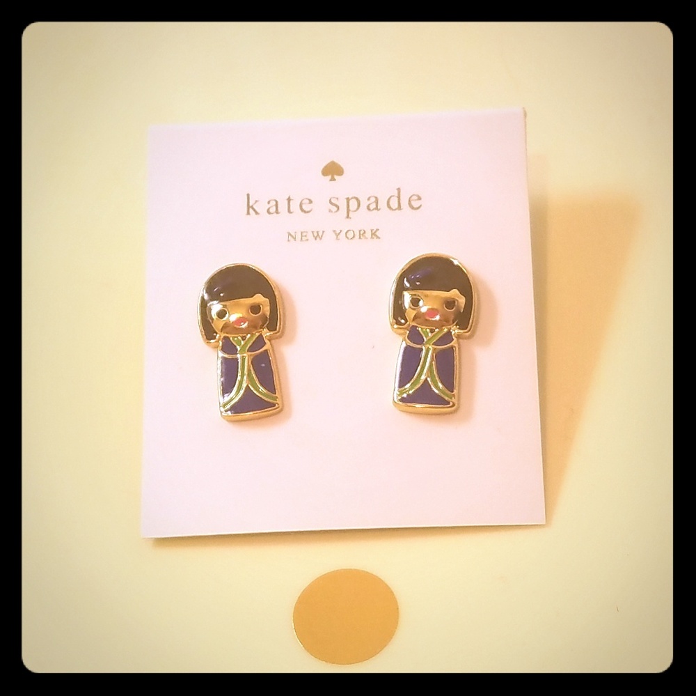 Kate Spade Geisha Earrings Hello Tokyo